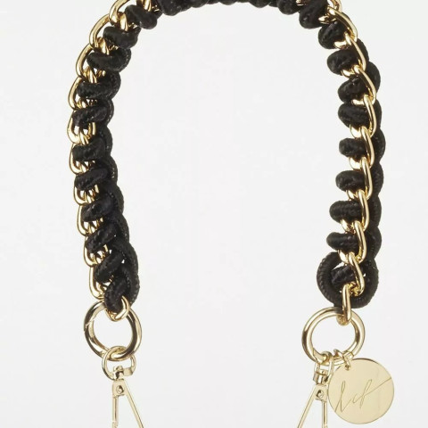 Chaine de Téléphone ROMY Noir et Or La Coque Française Cloane Vannes