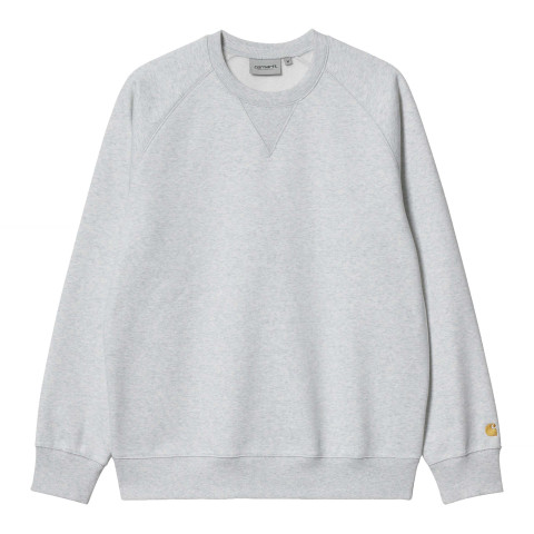 Sweat Homme Carhartt-Wip CHASE Gris Cloane Vannes