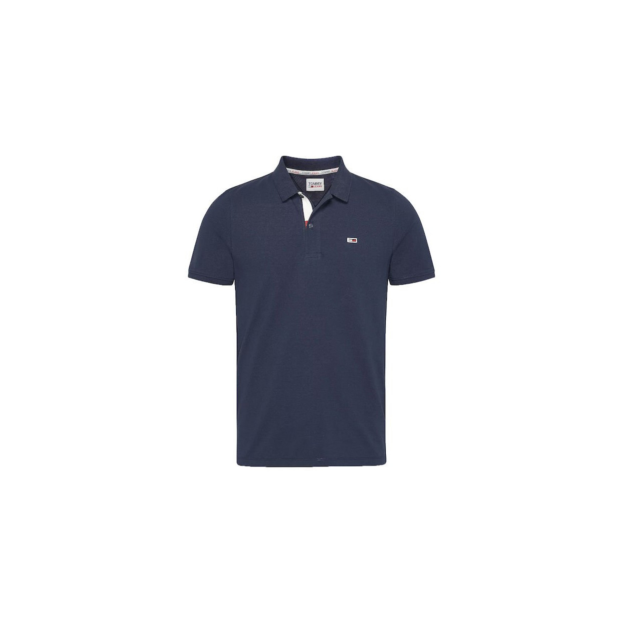 TOMMY JEANS - Polo slim Homme PLACKET