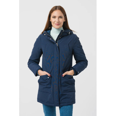 Parka Femme TOMMY HILFIGER JEANS Technical Down Bleu Marine Cloane Vannes