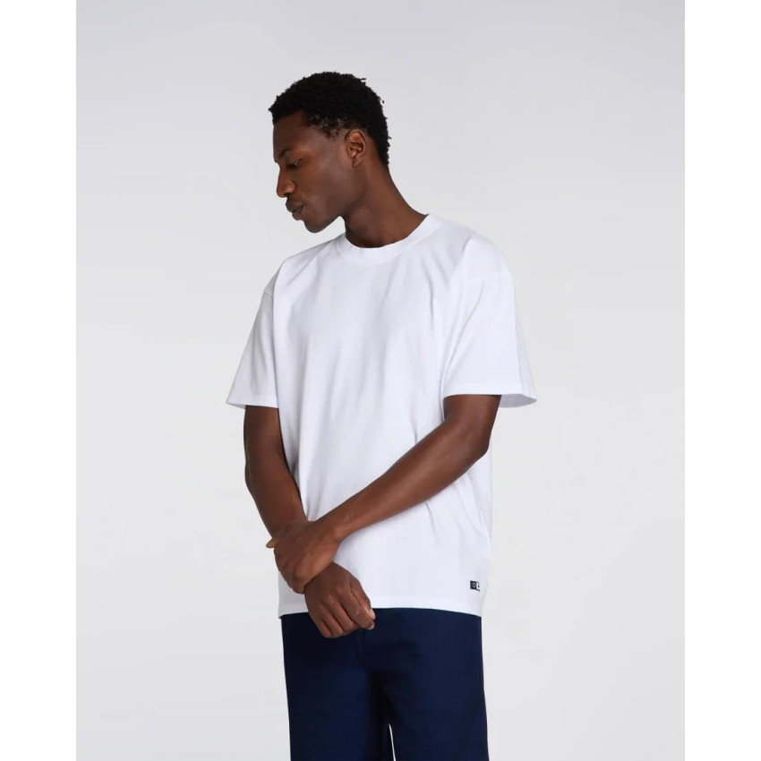 Tee-shirt manches courtes Homme EDWIN Basic Blanc Cloane Vannes