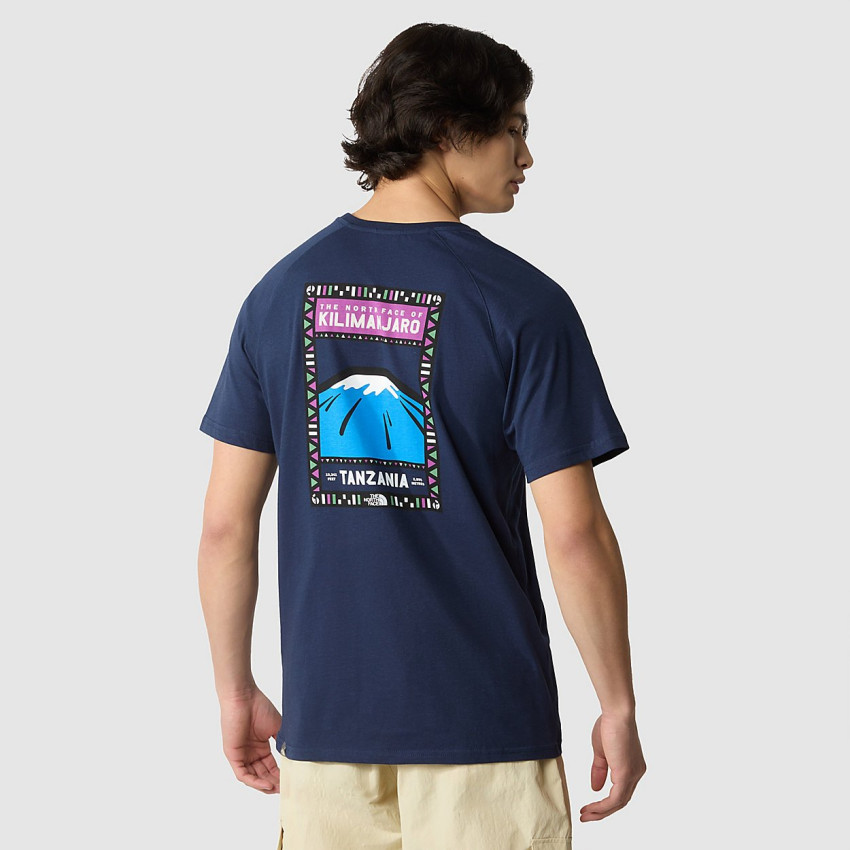 Tee-shirt Homme THE NORTH FACE Kilimanjaro Bleu Marine Cloane Vannes