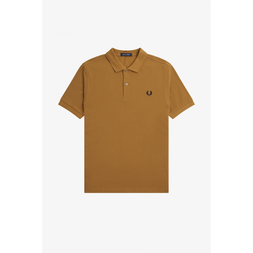 Polo Homme FRED PERRY M6000 Plain Camel Cloane Vannes