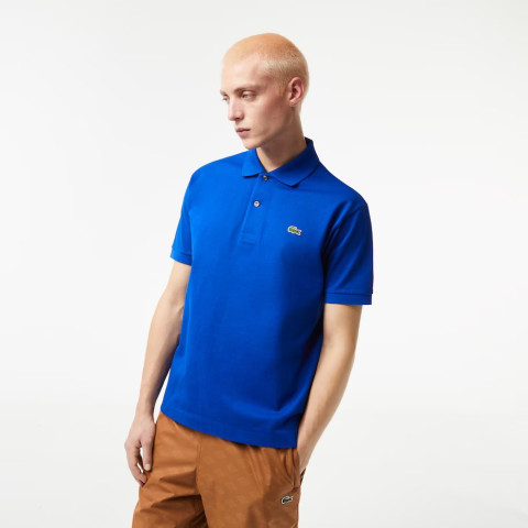 Polo Homme Lacoste CLASSIQUE L.12.12 Bleu Royal Cloane Vannes