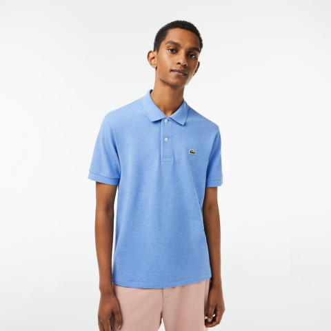 Polo Homme Lacoste CLASSIC FIT L1264 Chiné Bleu Ciel Cloane Vannes