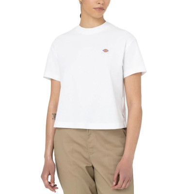 Tee-shirt Femme DICKIES Aokport Blanc Cloane Vannes