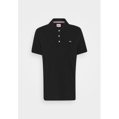 Tommy Hilfiger SLIM - Polo - black/noir 