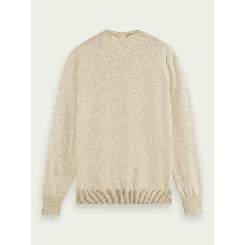 Pull Homme SCOTCH & SODA Chiné Beige Cloane Vannes