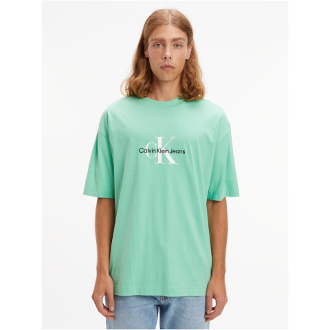 Tee-shirt Homme Calvin Klein Jeans MONOGRAMME Vert Cloane Vannes