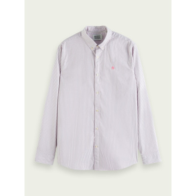 Chemise Homme Scotch & Soda OXFORD Rose Cloane Vannes