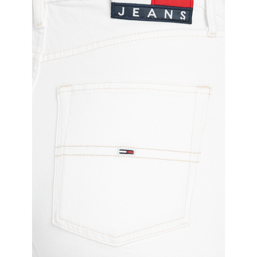 Short Femme Tommy Hilfiger Jeans HARPER Blanc Cloane Vannes