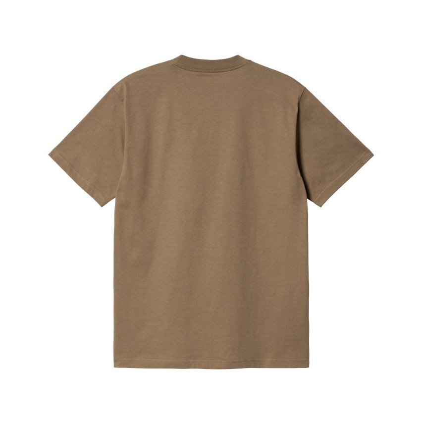 T-Shirt Homme Carhartt-Wip NEW FRONTIER Marron Cloane Vannes I031699