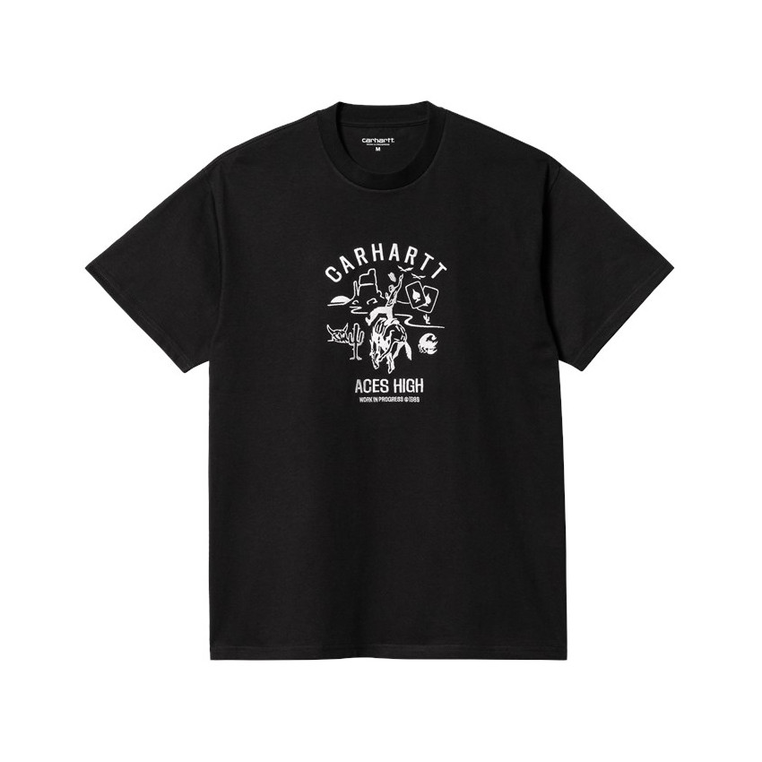 T-Shirt Homme Carhartt-Wip SOUVENIR VALLEY Noir Cloane Vannes I031778 K02