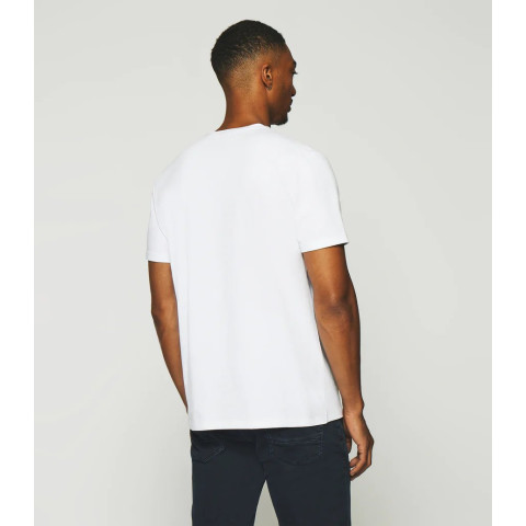 T-Shirt Homme Izac GINO Blanc Cloane Vannes TSE23GINO