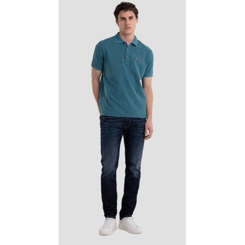 Polo Homme Replay M3070A Pétrole Cloane Vannes