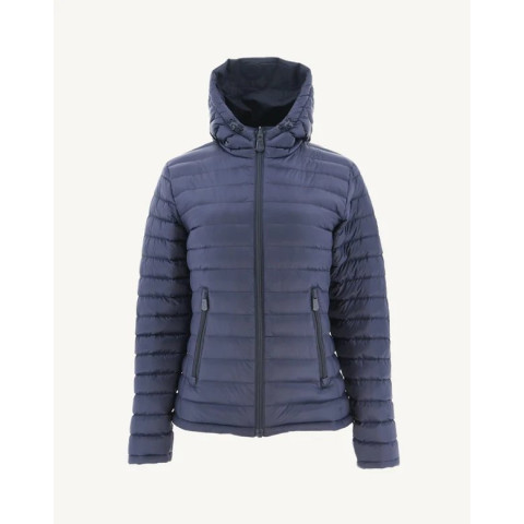 Doudoune Réversible Femme Jott VIENNE Bleu Marine Cloane Vannes