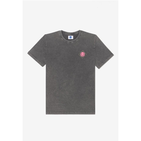 T-Shirt Homme Jonsen Island CLASSIC BIG LABEL Noir Délavé Cloane Vannes