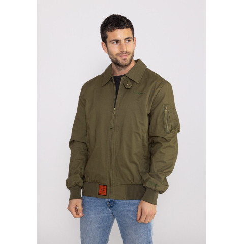 Blouson Homme Bombers Originals HUMMING Kaki Cloane Vannes
