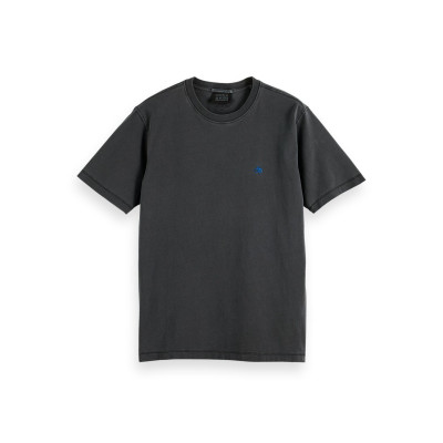 T-Shirt Homme Scotch & Soda GARMENT Noir Cloane Vannes