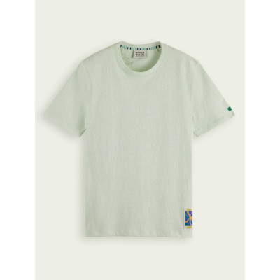 T-Shirt Homme Scotch & Soda MELANGE WITH CHE Lagon Cloane Vannes