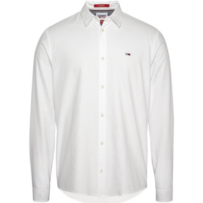 Chemise Homme Tommy Jeans CLASSIC Blanc Cloane Vannes DM0DM15408