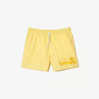 Maillot de Bain Homme CLUB LACOSTE Jaune Cloane Vannes MH5637