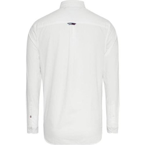 Chemise Essential Popelin Tommy Jeans Homme Blanc Cloane Vannes