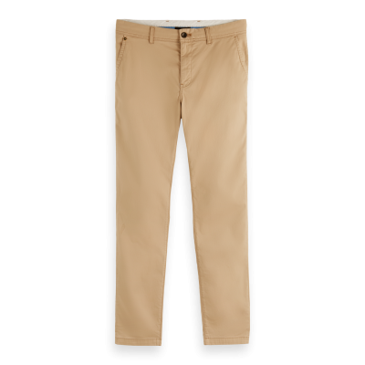 Pantalon Homme Chino MOTT Beige, Bleu Marine ou Noir