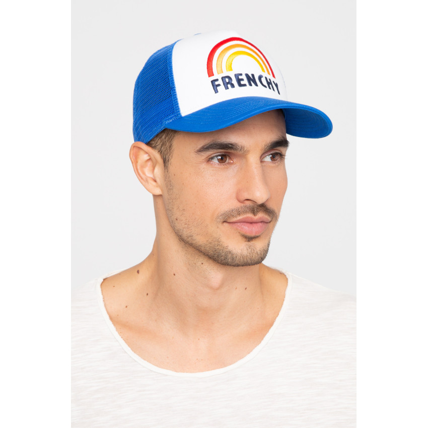 Casquette Homme French Disorder Trucker FRENCHY  Bleu Royal Cloane Vannes
