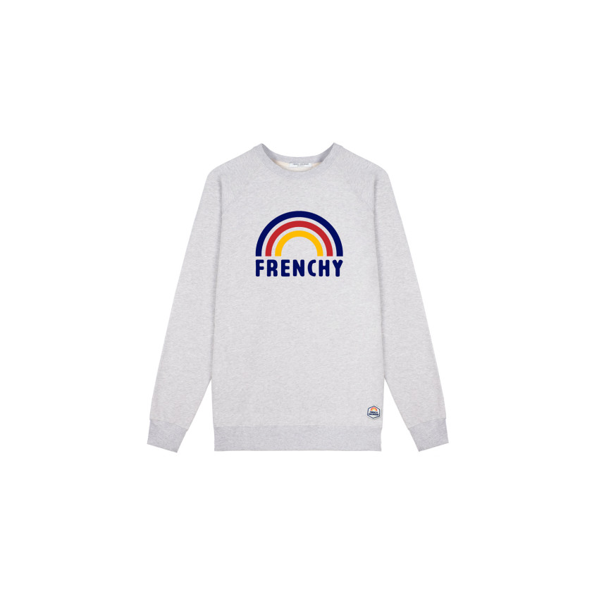 Sweat Homme French Disorder CLYDE FRENCHY Gris Cloane Vannes