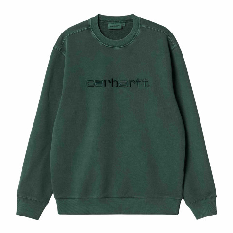 Sweatshirt Homme Carhartt Wip DUSTER Vert Cloane Vannes I031788 1N9