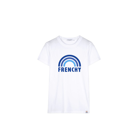 T-Shirt Homme French Disorder ALEX FRENCHY Blanc Bleu Cloane Vannes
