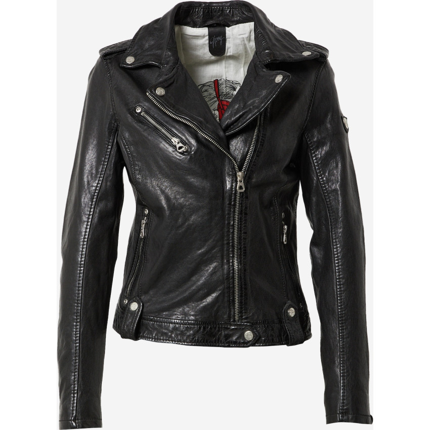 Blouson Perfecto Femme Gipsy 2.0 LAOSV Noir Cloane Vannes
