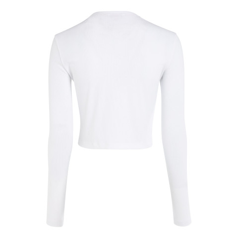 Pull Femme Tommy Hilfiger Jeans BBY ESSENTIAL Blanc Cloane Vannes
