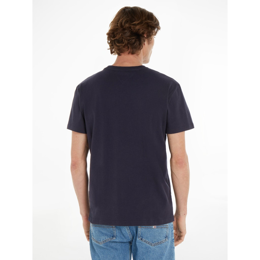 T-Shirt Homme Tommy Jeans ARCHIVE SAIL Bleu Marine Cloane Vannes DM0DM16846 DW5