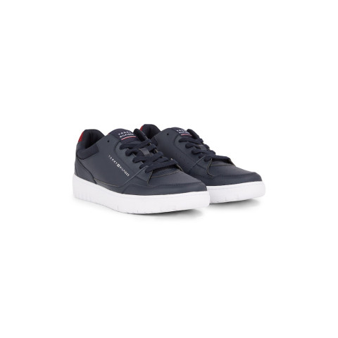 Baskets Homme Tommy Hilfiger  CORE LEATH Bleu Marine Cloane Vannes FM0FM04693 DW5