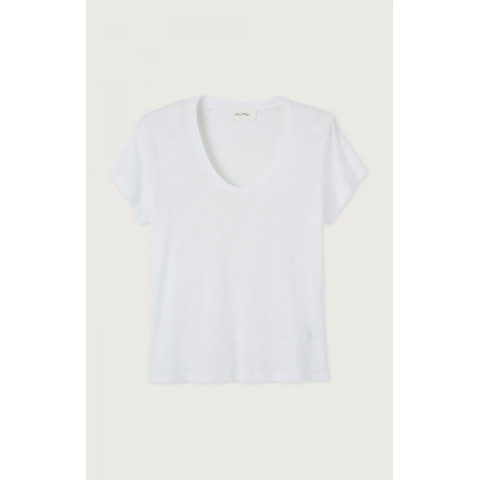 T-Shirt Femme American Vintage JACKSONVILLE Blanc JAC48H23 Cloane Vannes