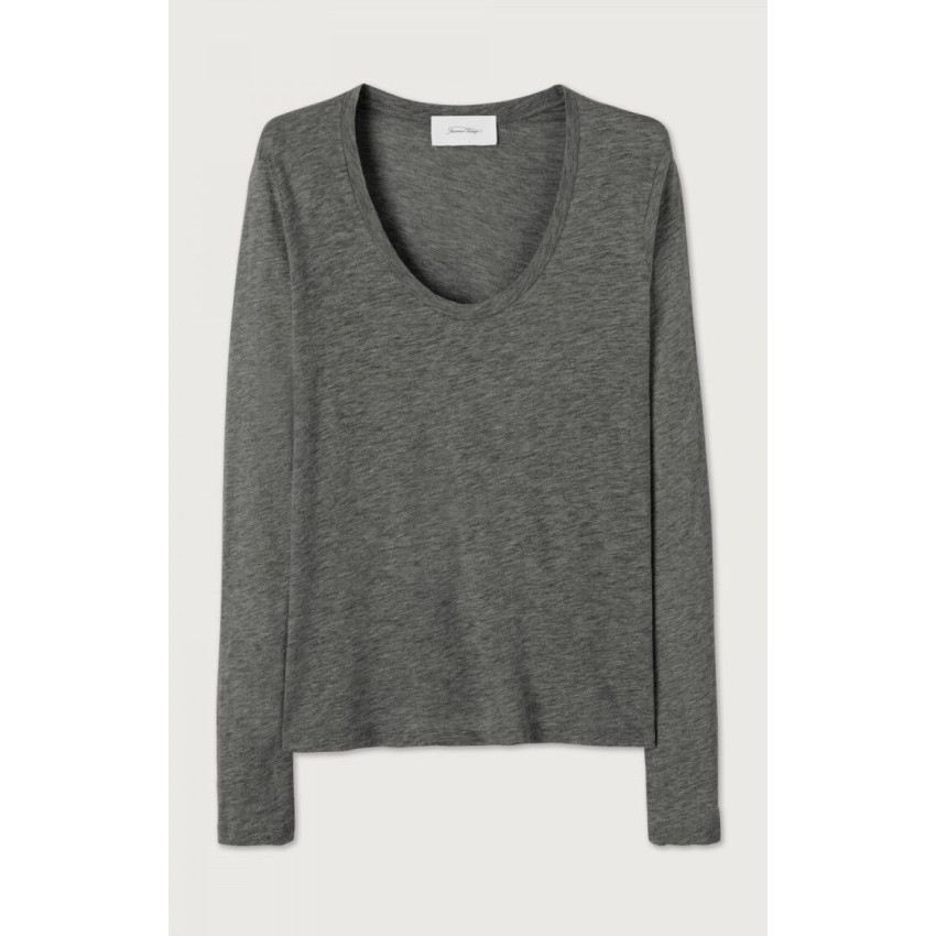 T-Shirt Femme American Vinstage JACKSONVILLE Anthracite JAC49H23 Cloane Vannes