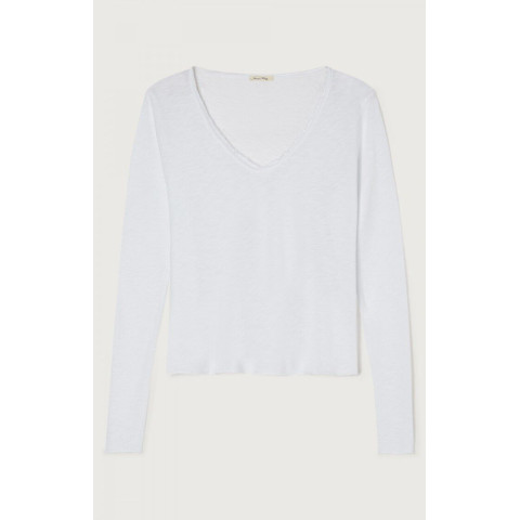 T-Shirt American Vintage Femme ML SONOMA Blanc Cloane Vannes SON02BGH23