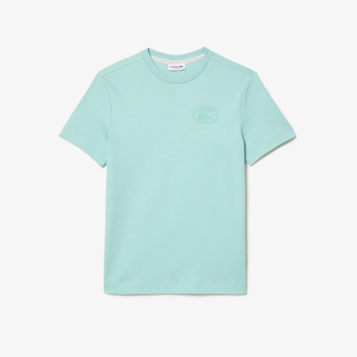 T-Shirt Femme Lacoste SIGNATURE Lagon Cloane Vannes TF0854 LGF