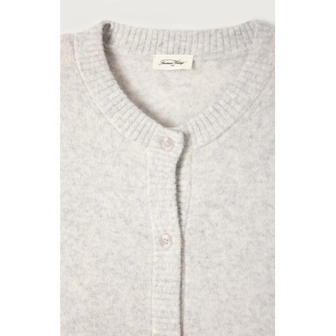 Gilet Femme DAMSVILLE Gris American Vintage Cloane Vannes DAM19EH23