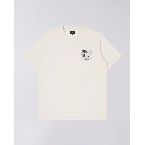 T-Shirt Edwin Homme ESSAYS ON AUTOMATICS Crème Cloane Vannes I032508 WHW