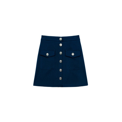 Jupe Femme La Petite Étoile QUINLAN Bleu Marine Cloane Vannes