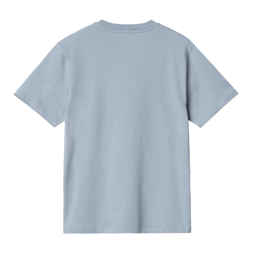 T-Shirt Carhartt Wip Femme CASEY Bleu Ciel Cloane Vannes I032206