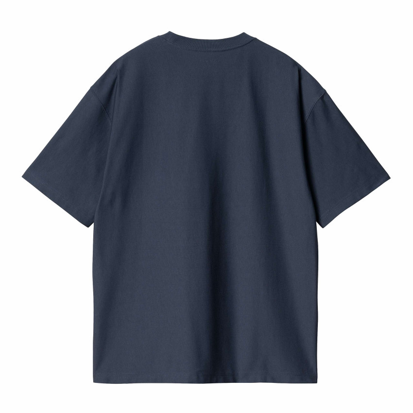 T-Shirt Homme Carhartt Wip DAWSON Bleu Cloane Vannes I032317