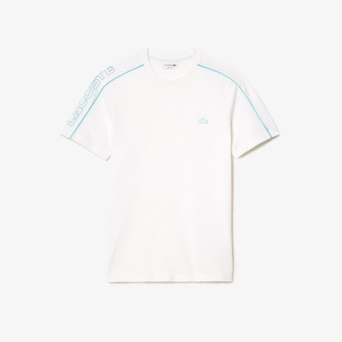 T-Shirt Lacoste Homme IMPRIMÉ Blanc Cloane Vannes TH1411