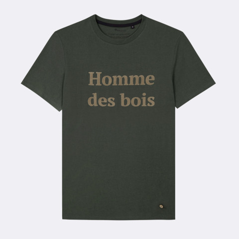 T-Shirt Faguo Homme ARCY Vert Cloane Vannes F23TS0104 GRE02