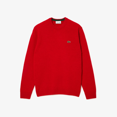 Pull Lacoste Homme LAINE Rouge Cloane Vannes AH1988