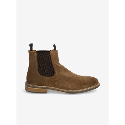 Bottines en Cuir Homme Schmoove PILOT CHELSEA Marron Cloane Vannes KMMIVS0489 FANG/MORO