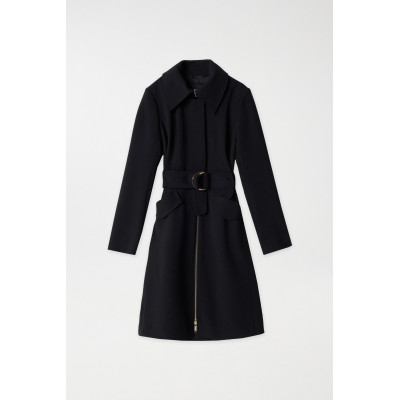 Manteau Salsa Femme GABARDINE Noir Cloane Vannes 21006864 000